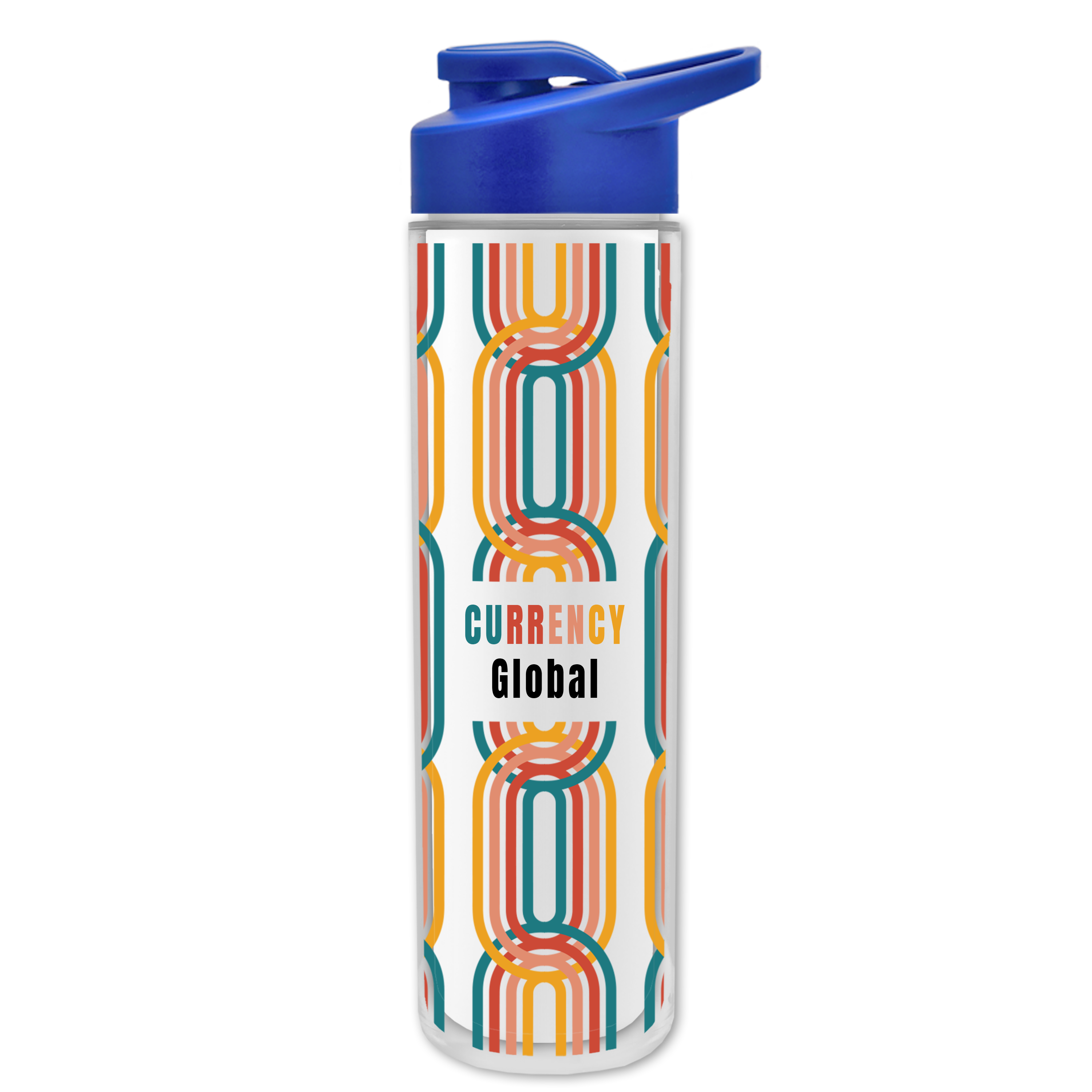 Chiller Insulated Bottle with Drink-Thru Lid and Full-Color Insert - 16 oz.
